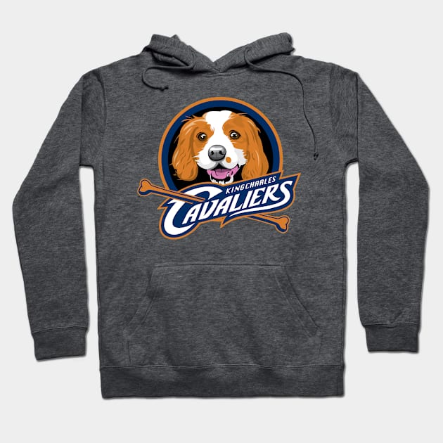 King Charles Cavaliers Hoodie by Rola